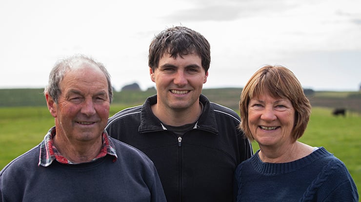 Michael, Mitchell and Donna Kay, Smithton.
